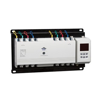 JSQ3塑壳型双电源转换开关(智能型LED中文显示屏带消防功能自动启动发电机三相采样检测)